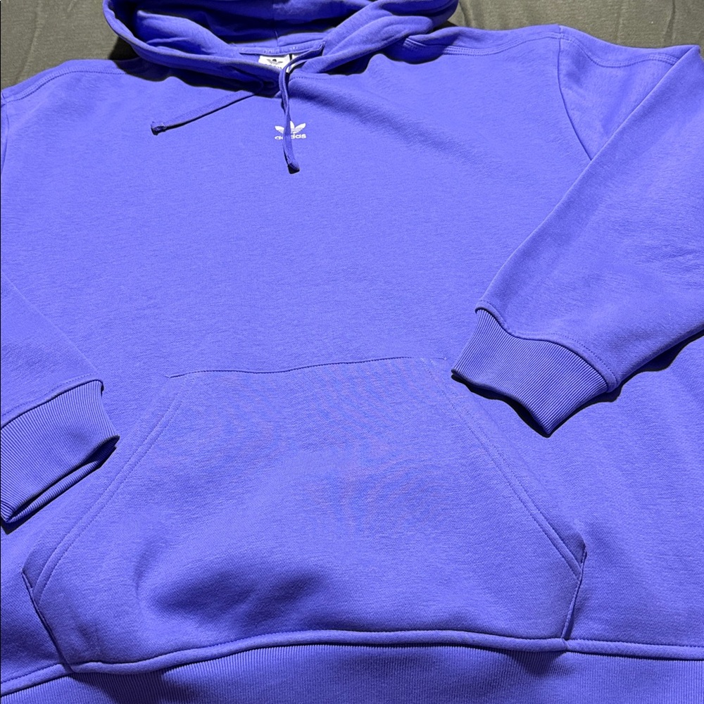 Adidas Purple Pullover Hoodie
